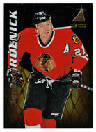 Jeremy Roenick - Chicago Blackhawks (NHL Hockey Card) 1995-96 Pinnacle Zenith # 72 Mint