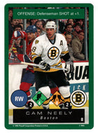 Cam Neely - Boston Bruins (NHL Hockey Card) 1995-96 Playoff One on One # 8 Mint