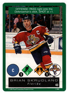 Brian Skrudland - Florida Panthers (NHL Hockey Card) 1995-96 Playoff One on One # 43 Mint