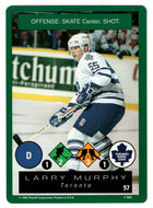 Larry Murphy - Toronto Maple Leafs (NHL Hockey Card) 1995-96 Playoff One on One # 97 Mint