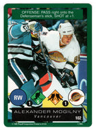 Alexander Mogilny - Vancouver Canucks (NHL Hockey Card) 1995-96 Playoff One on One # 102 Mint