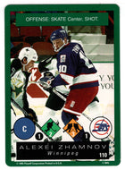 Alexei Zhamnov - Winnipeg Jets (NHL Hockey Card) 1995-96 Playoff One on One # 110 Mint