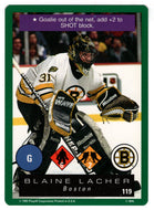 Blaine Lacher - Boston Bruins (NHL Hockey Card) 1995-96 Playoff One on One # 119 Mint