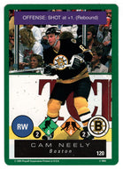 Cam Neely - Boston Bruins (NHL Hockey Card) 1995-96 Playoff One on One # 120 Mint