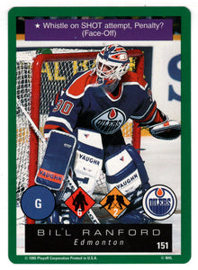 Bill Ranford - Edmonton Oilers (NHL Hockey Card) 1995-96 Playoff One on One # 151 Mint