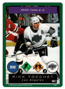 Rick Tocchet - Los Angeles Kings (NHL Hockey Card) 1995-96 Playoff One on One # 161 Mint