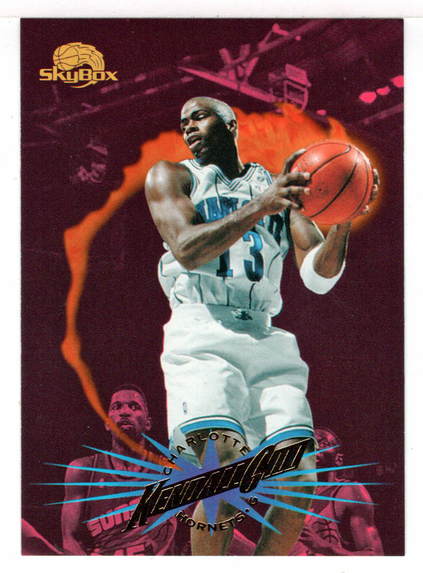 Kendall Gill - Charlotte Hornets (NBA Basketball Card) 1995-96 SkyBox Premium # 155 Mint