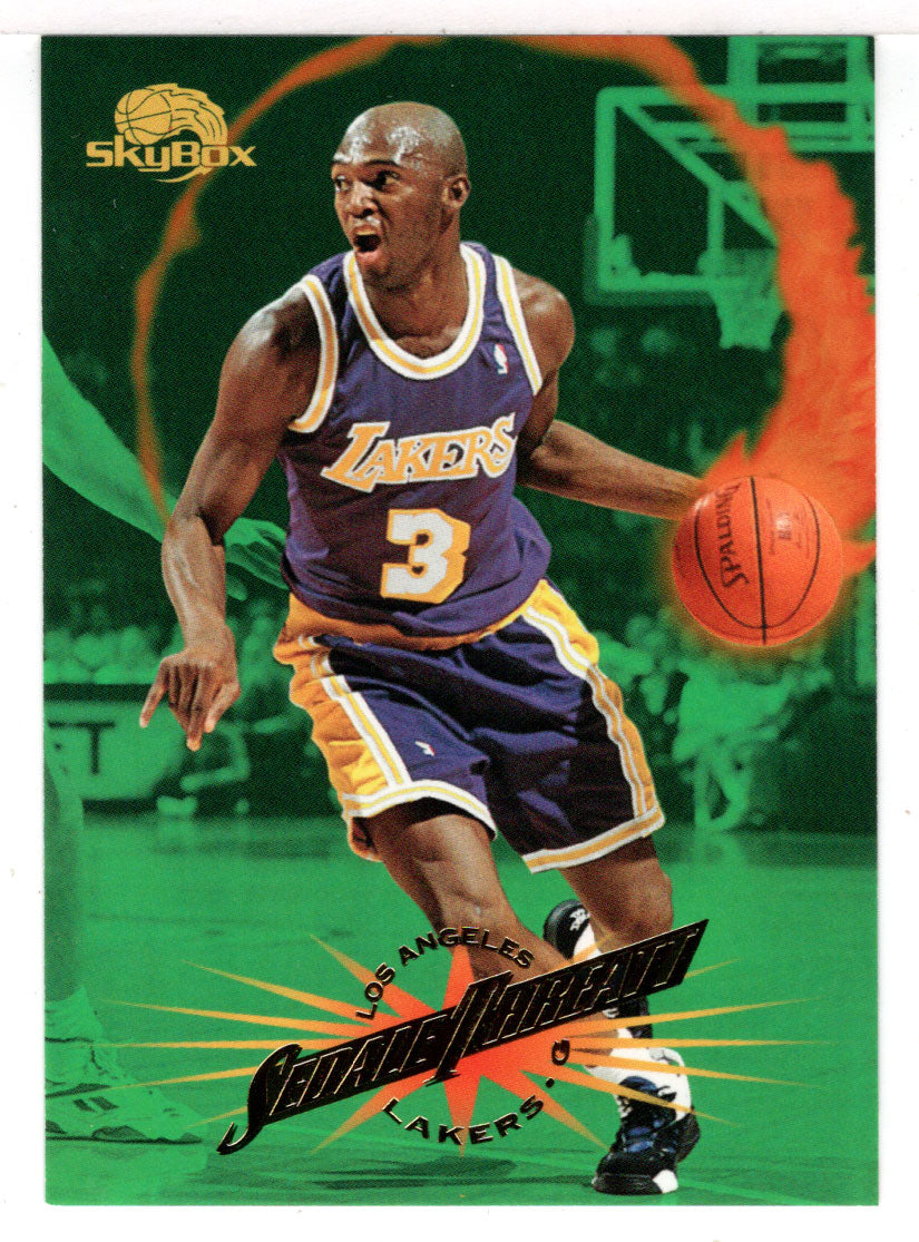 Sedale Threatt - Los Angeles Lakers (NBA Basketball Card) 1995-96 SkyBox Premium # 181 Mint