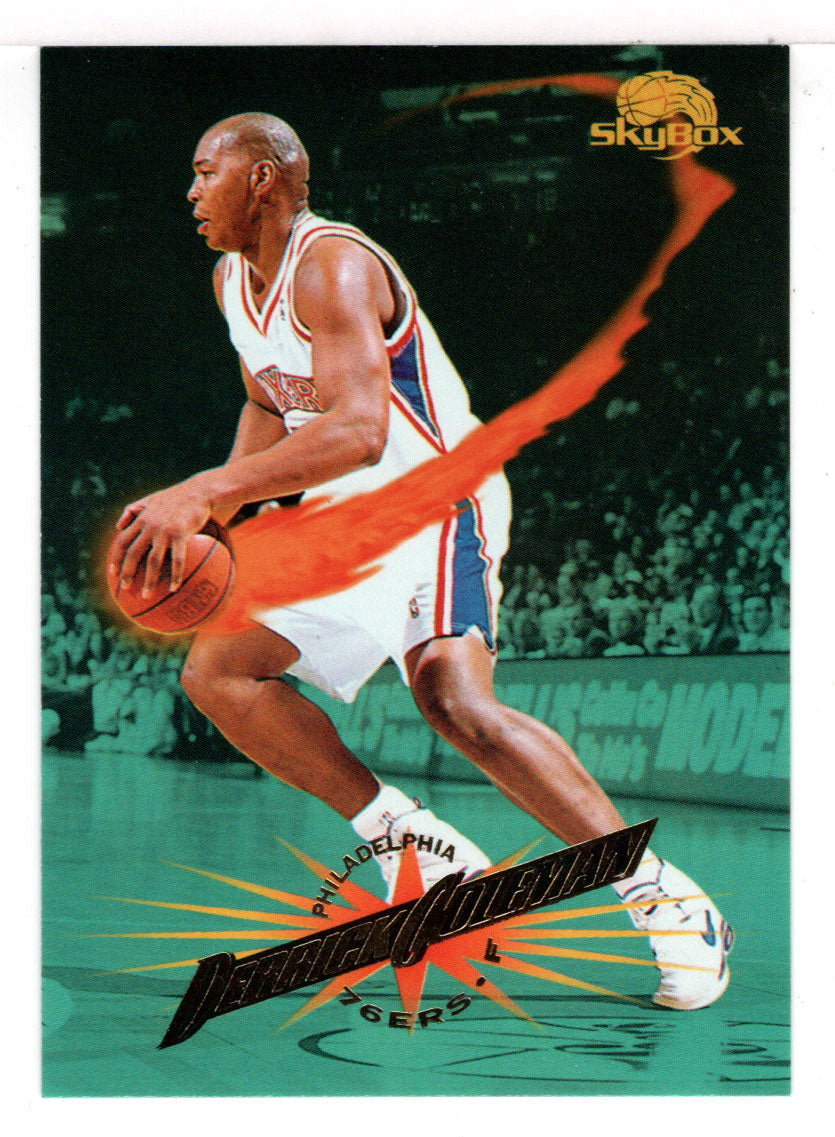 Derrick Coleman - Philadelphia 76ers (NBA Basketball Card) 1995-96 SkyBox Premium # 192 Mint