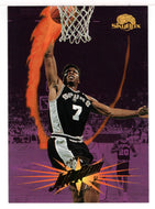 J.R. Reid - San Antonio Spurs (NBA Basketball Card) 1995-96 SkyBox Premium # 201 Mint