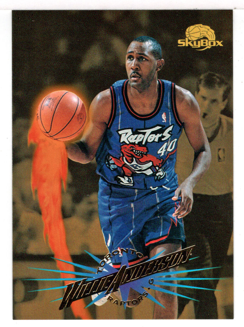 Willie Anderson - Toronto Raptors (NBA Basketball Card) 1995-96 SkyBox Premium # 203 Mint