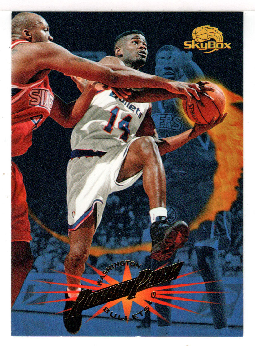 Robert Pack - Washington Bullets (NBA Basketball Card) 1995-96 SkyBox Premium # 218 Mint