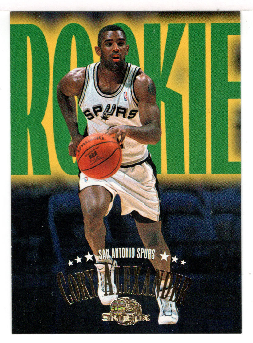 Cory Alexander RC - San Antonio Spurs (NBA Basketball Card) 1995-96 SkyBox Premium # 243 Mint