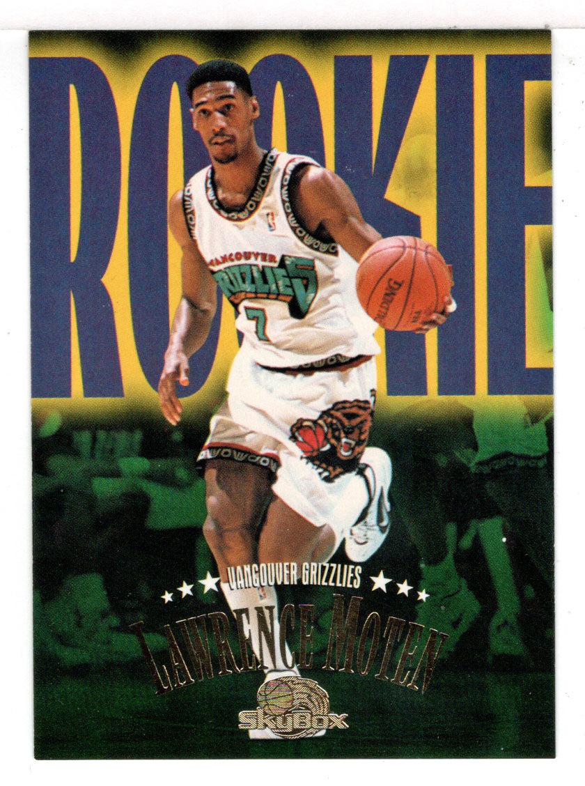 Lawrence Moten RC - Vancouver Grizzlies (NBA Basketball Card) 1995-96 SkyBox Premium # 246 Mint