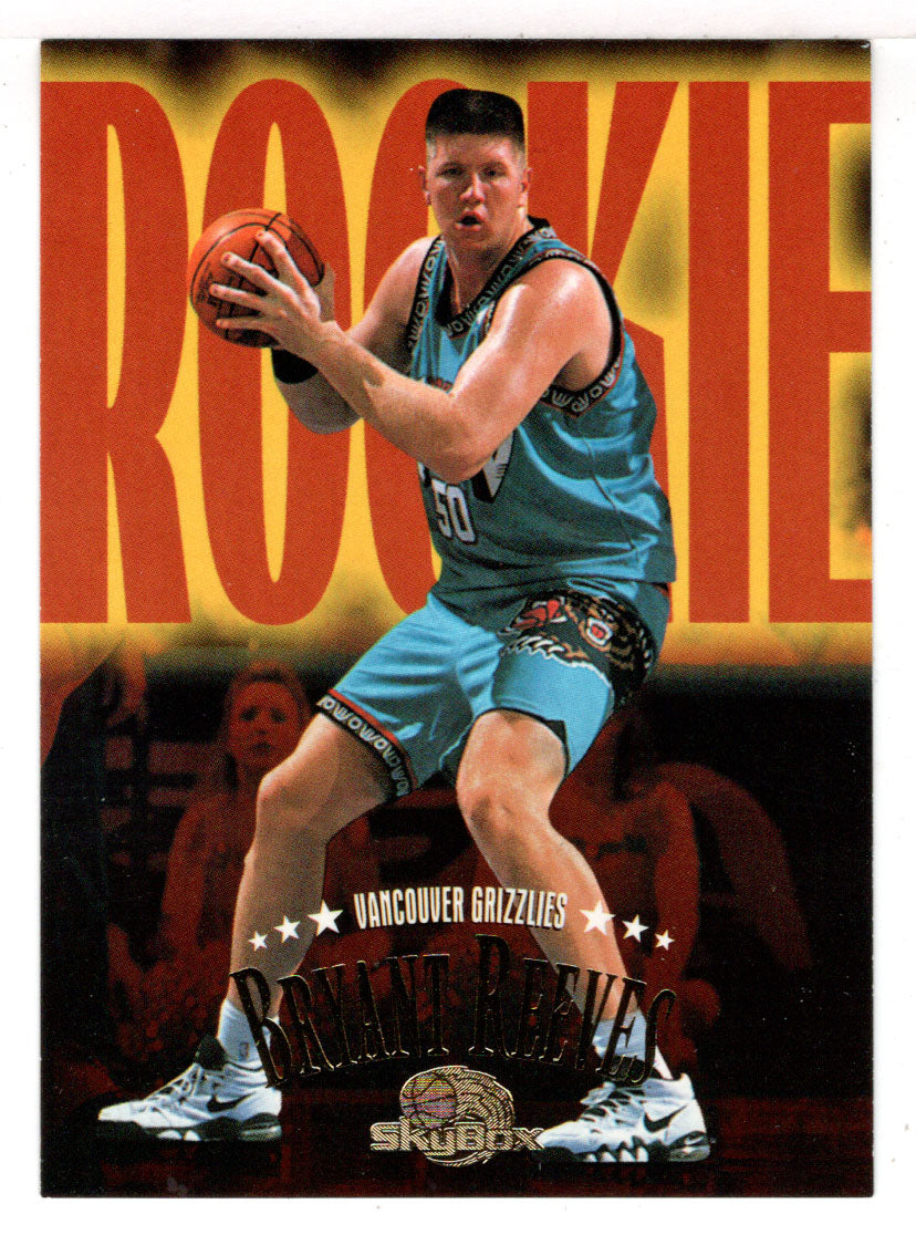 Bryant Reeves RC - Vancouver Grizzlies (NBA Basketball Card) 1995-96 SkyBox Premium # 247 Mint