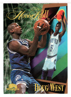 Doug West - Minnesota Timberwolves - Honor Roll (NBA Basketball Card) 1995-96 SkyBox Premium # 262 Mint