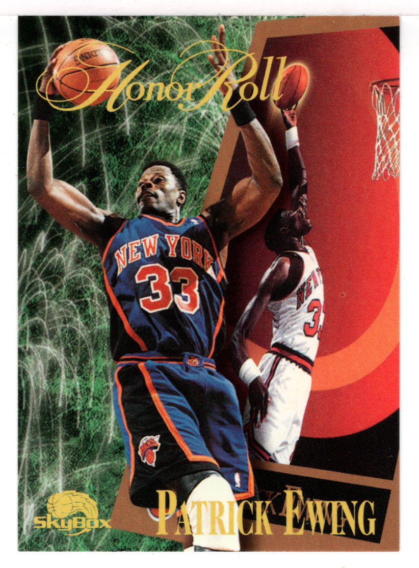 Patrick Ewing - New York Knicks - Honor Roll (NBA Basketball Card) 1995-96 SkyBox Premium # 263 Mint