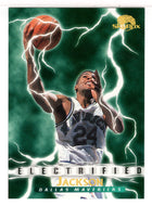 Jim Jackson - Dallas Mavericks - Electrified (NBA Basketball Card) 1995-96 SkyBox Premium # 279 Mint