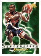 Kenny Anderson - New Jersey Nets - Electrified (NBA Basketball Card) 1995-96 SkyBox Premium # 291 Mint