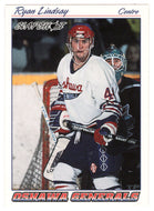 Ryan Lindsay - Oshawa Generals (OHL Hockey Card) 1995-96 Slapshot OHL # 253 Mint