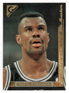David Robinson - San Antonio Spurs (NBA Basketball Card) 1995-96 Topps Gallery # 12 Mint