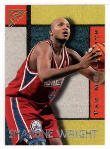 Sharone Wright - Toronto Raptors (NBA Basketball Card) 1995-96 Topps Gallery # 23 Mint