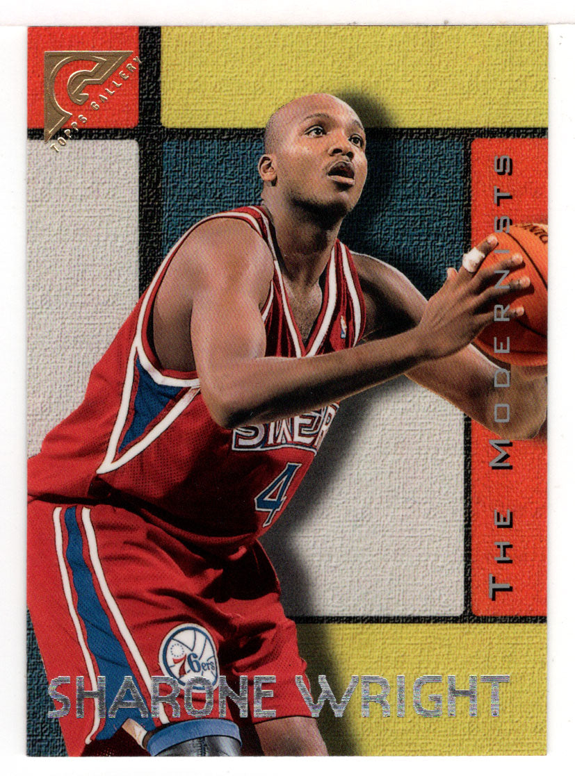 Sharone Wright - Toronto Raptors (NBA Basketball Card) 1995-96 Topps Gallery # 23 Mint