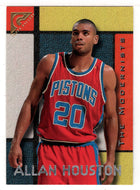 Allan Houston - Detroit Pistons (NBA Basketball Card) 1995-96 Topps Gallery # 26 Mint
