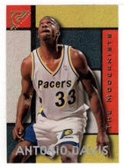 Antonio Davis - Indiana Pacers (NBA Basketball Card) 1995-96 Topps Gallery # 27 Mint