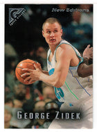 George Zidek RC - Charlotte Hornets (NBA Basketball Card) 1995-96 Topps Gallery # 49 Mint