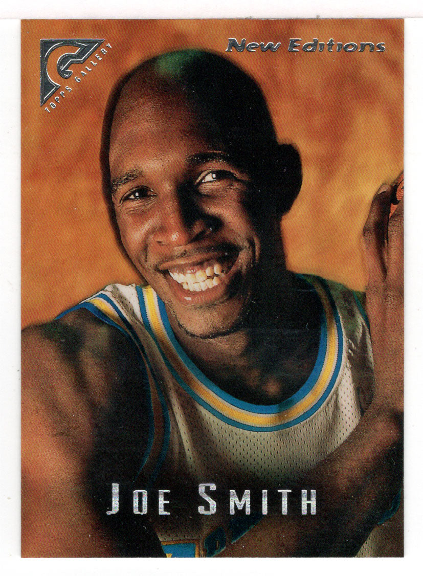 Joe Smith RC - Golden State Warriors (NBA Basketball Card) 1995-96 Topps Gallery # 50 Mint