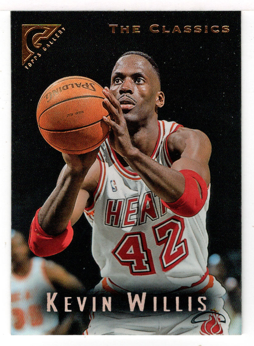 Kevin Willis - Golden State Warriors (NBA Basketball Card) 1995-96 Topps Gallery # 81 Mint