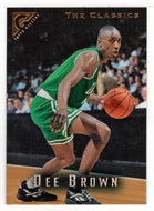 Dee Brown - Boston Celtics (NBA Basketball Card) 1995-96 Topps Gallery # 85 Mint