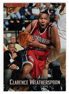 Clarence Weatherspoon - Philadelphia 76ers (NBA Basketball Card) 1995-96 Topps Gallery # 103 Mint