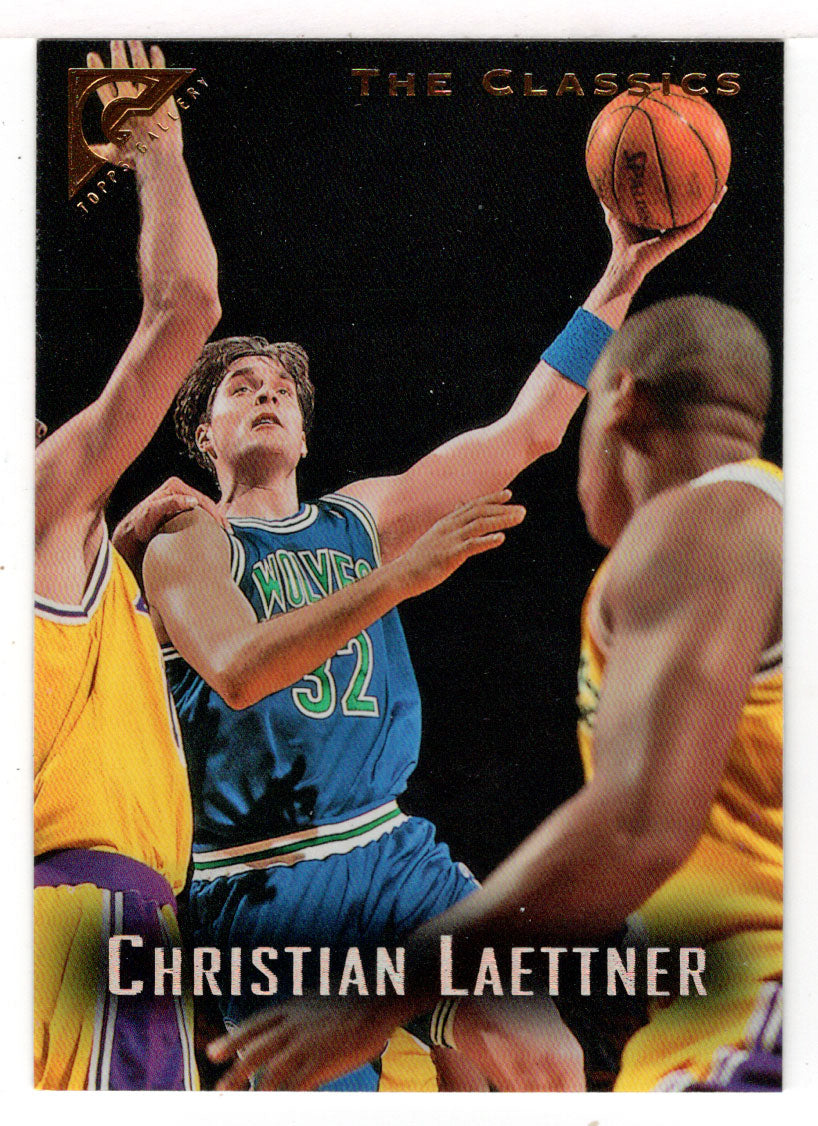 Christian Laettner - Atlanta Hawks (NBA Basketball Card) 1995-96 Topps Gallery # 112 Mint