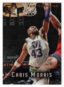 Chris Morris - Utah Jazz (NBA Basketball Card) 1995-96 Topps Gallery # 114 Mint