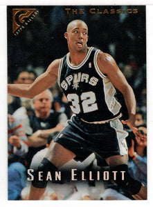 Sean Elliott - San Antonio Spurs (NBA Basketball Card) 1995-96 Topps Gallery # 117 Mint