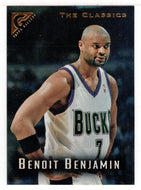 Benoit Benjamin - Milwaukee Bucks (NBA Basketball Card) 1995-96 Topps Gallery # 133 Mint