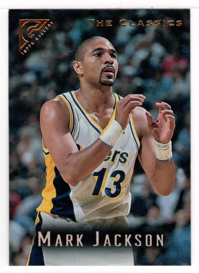 Mark Jackson - Indiana Pacers (NBA Basketball Card) 1995-96 Topps Gallery # 143 Mint