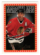 Chris Chelios - Chicago Blackhawks - Marquee Men (NHL Hockey Card) 1995-96 Topps # 7 Mint