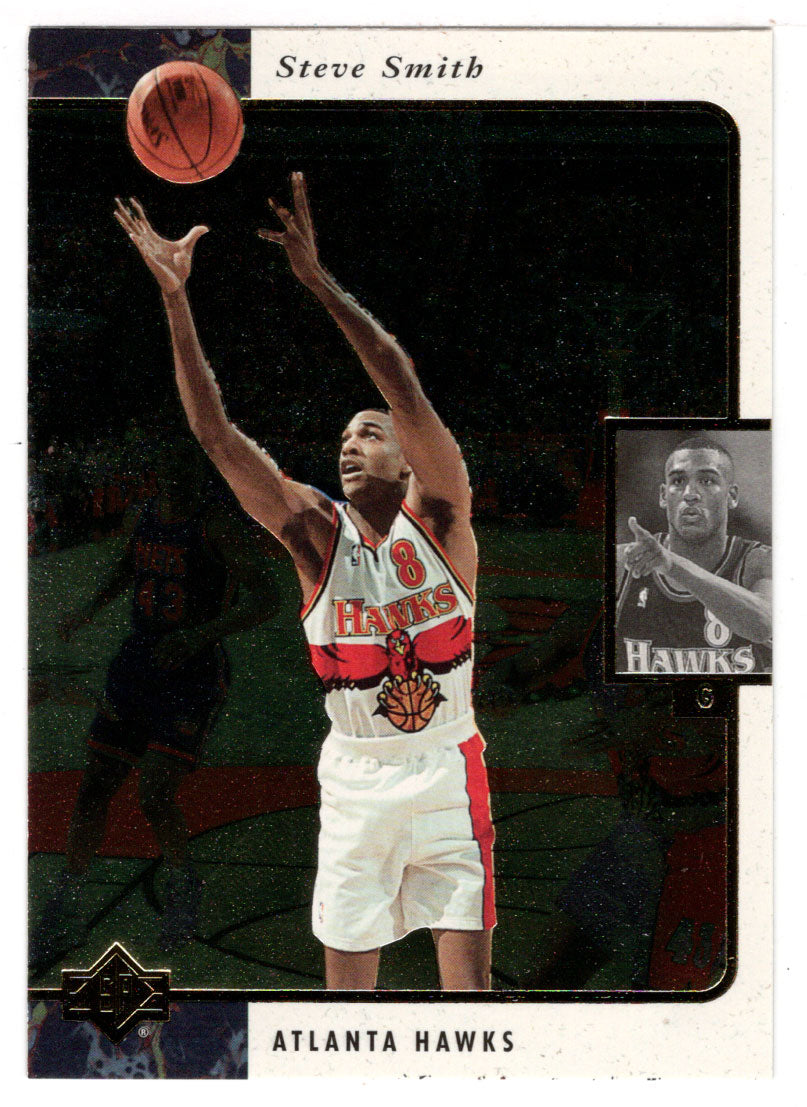 Steve Smith - Atlanta Hawks (NBA Basketball Card) 1995-96 Upper Deck SP # 4 Mint