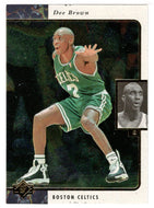 Dee Brown - Boston Celtics (NBA Basketball Card) 1995-96 Upper Deck SP # 7 Mint