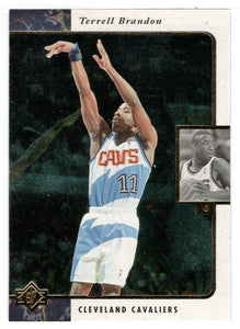 Terrell Brandon - Cleveland Cavaliers (NBA Basketball Card) 1995-96 Upper Deck SP # 24 Mint