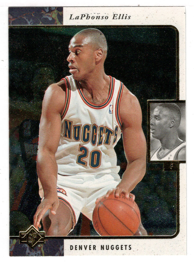 LaPhonso Ellis - Denver Nuggets (NBA Basketball Card) 1995-96 Upper Deck SP # 35 Mint