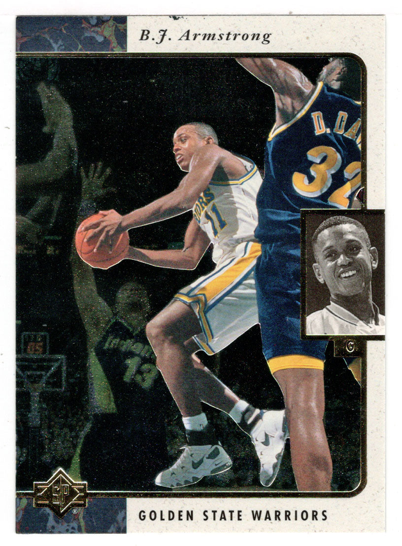 B.J. Armstrong - Golden State Warriors (NBA Basketball Card) 1995-96 Upper Deck SP # 44 Mint