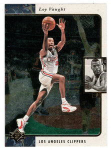 Loy Vaught - Los Angeles Clippers (NBA Basketball Card) 1995-96 Upper Deck SP # 62 Mint