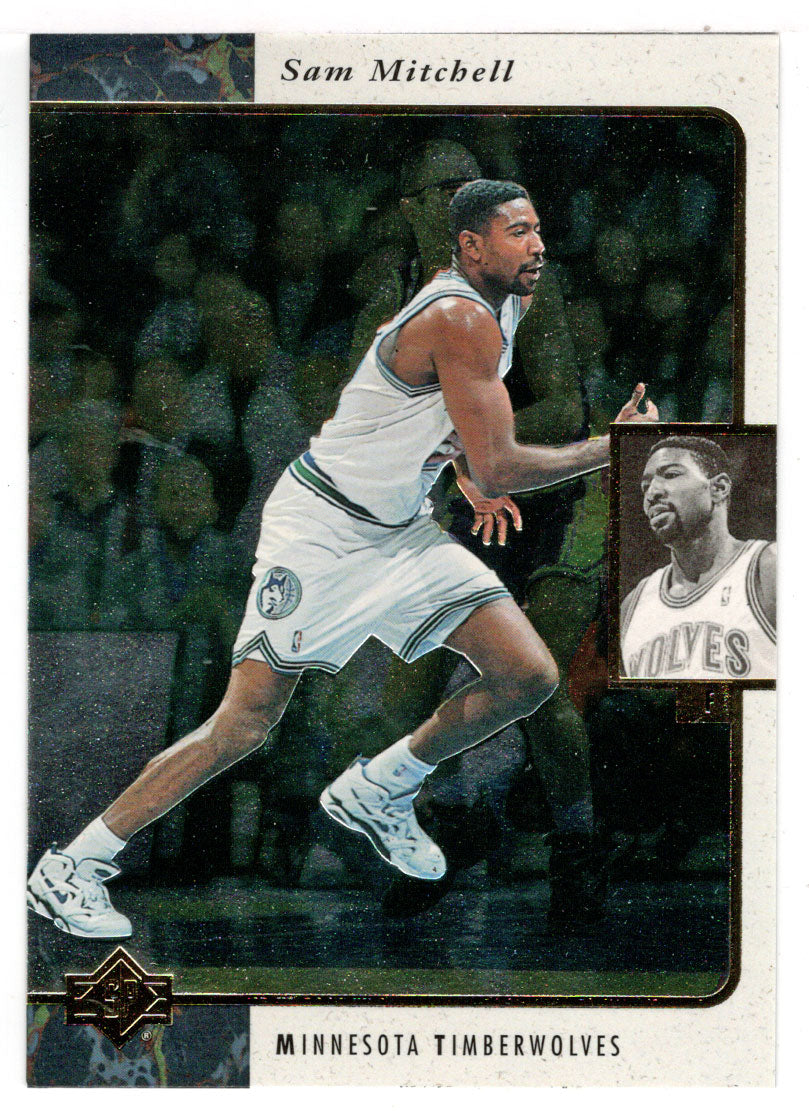 Sam Mitchell - Minnesota Timberwolves (NBA Basketball Card) 1995-96 Upper Deck SP # 80 Mint