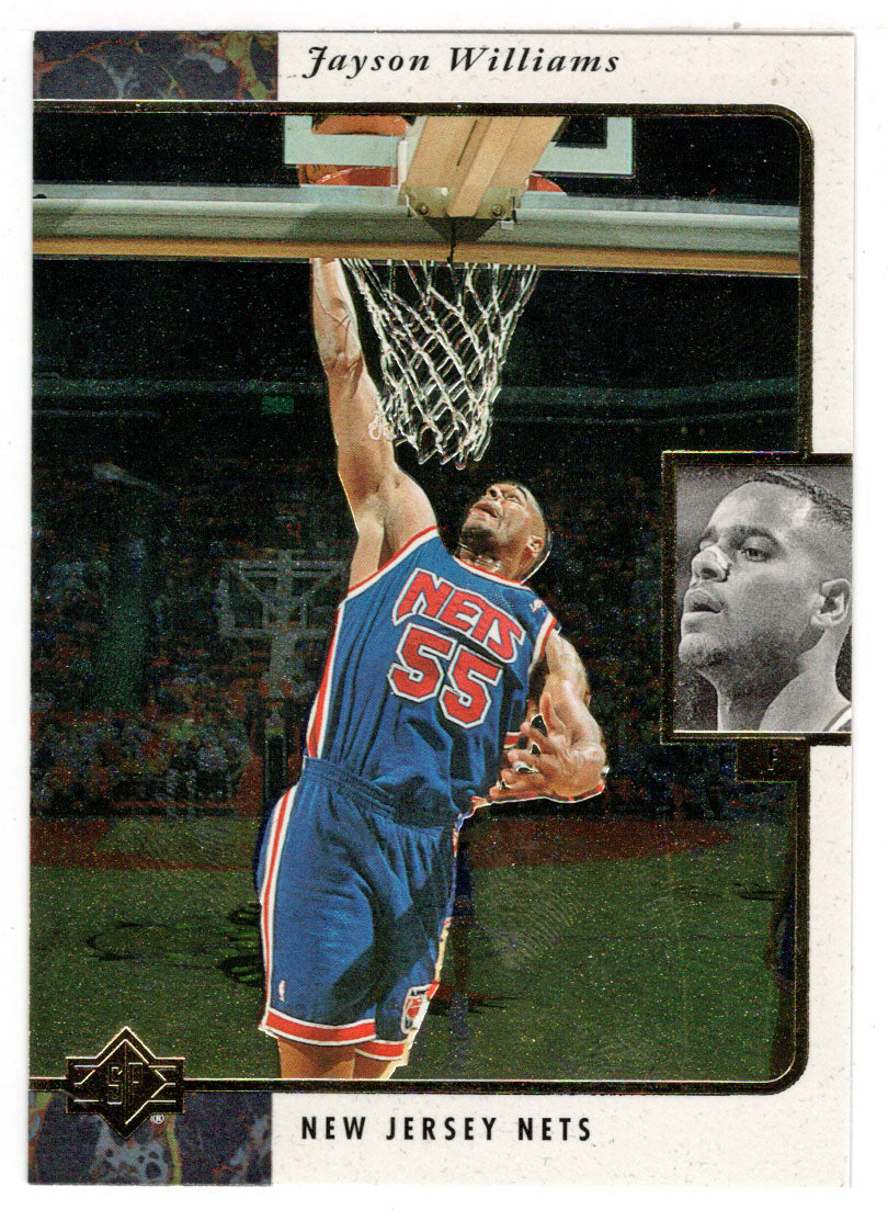 Jayson Williams - New Jersey Nets (NBA Basketball Card) 1995-96 Upper –  PictureYourDreams