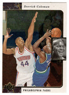 Derrick Coleman - Philadelphia 76ers (NBA Basketball Card) 1995-96 Upper Deck SP # 98 Mint