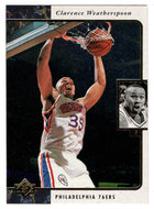 Clarence Weatherspoon - Philadelphia 76ers (NBA Basketball Card) 1995-96 Upper Deck SP # 101 Mint